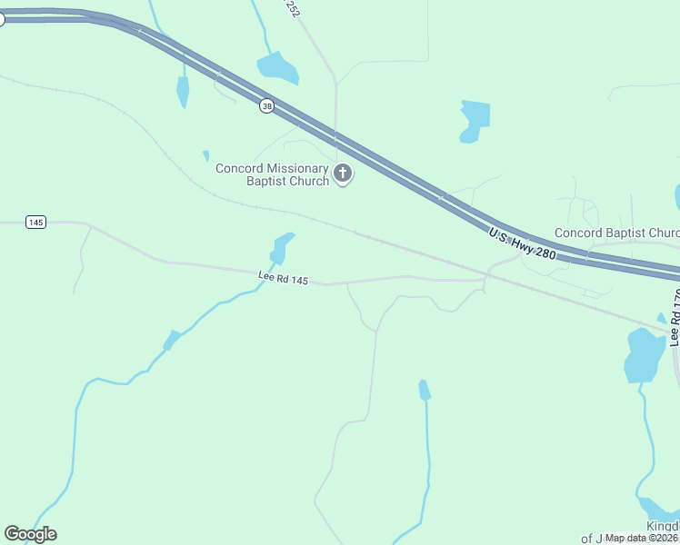 map of restaurants, bars, coffee shops, grocery stores, and more near 8269 Lee Road 145 in Salem