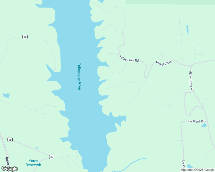 map of restaurants, bars, coffee shops, grocery stores, and more near 320 High Point Drive in Tallassee