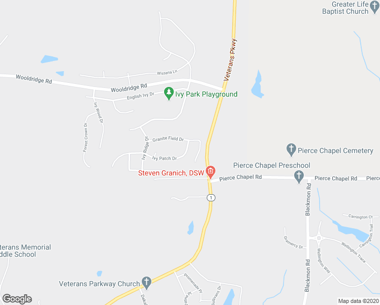 map of restaurants, bars, coffee shops, grocery stores, and more near 4702 Ivy Patch Drive in Columbus