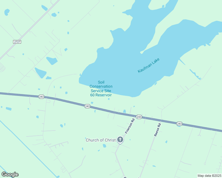 map of restaurants, bars, coffee shops, grocery stores, and more near in Kaufman