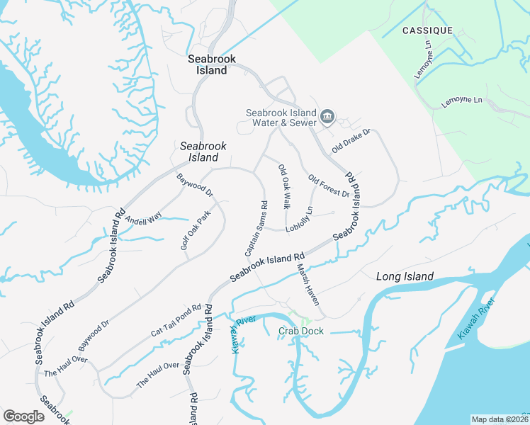 map of restaurants, bars, coffee shops, grocery stores, and more near 2913 Captain Sams Road in Johns Island