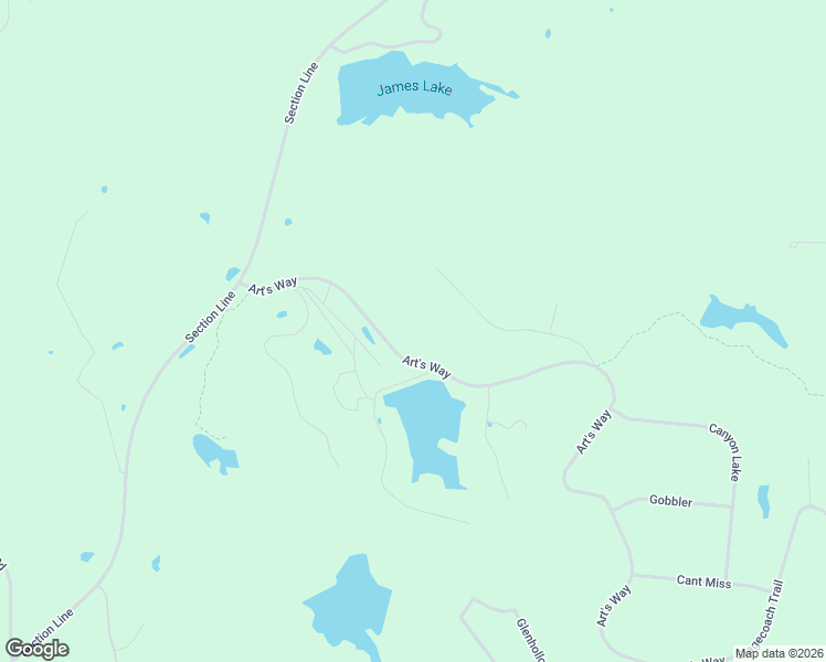 map of restaurants, bars, coffee shops, grocery stores, and more near 355 Art's Way in Gordon