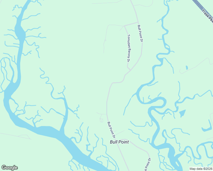 map of restaurants, bars, coffee shops, grocery stores, and more near 120 Bull Point Drive in Seabrook