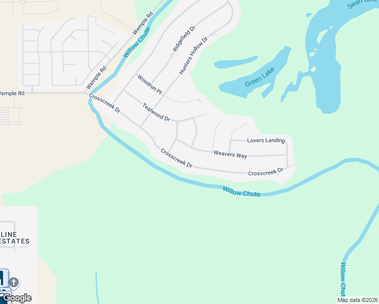 map of restaurants, bars, coffee shops, grocery stores, and more near 400 Weavers Way in Bossier City