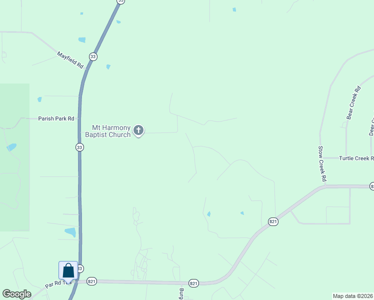 map of restaurants, bars, coffee shops, grocery stores, and more near 178-198 Creekside Drive in Ruston