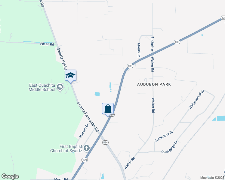 map of restaurants, bars, coffee shops, grocery stores, and more near Sonya in Monroe