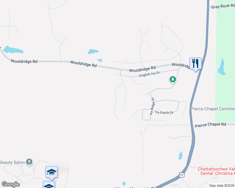 map of restaurants, bars, coffee shops, grocery stores, and more near 9446 Forest Crown Drive in Columbus