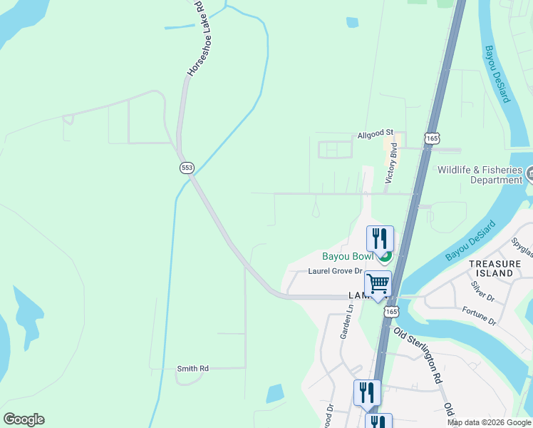 map of restaurants, bars, coffee shops, grocery stores, and more near 357-399 Venable Ln in Monroe