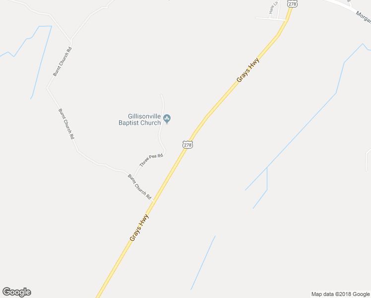 map of restaurants, bars, coffee shops, grocery stores, and more near Grays Highway in Ridgeland