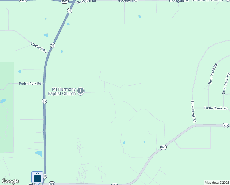 map of restaurants, bars, coffee shops, grocery stores, and more near 178 Creekside Drive in Ruston