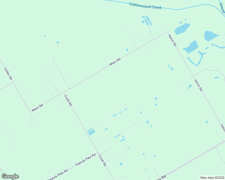map of restaurants, bars, coffee shops, grocery stores, and more near 1706 Mars Road in Ferris