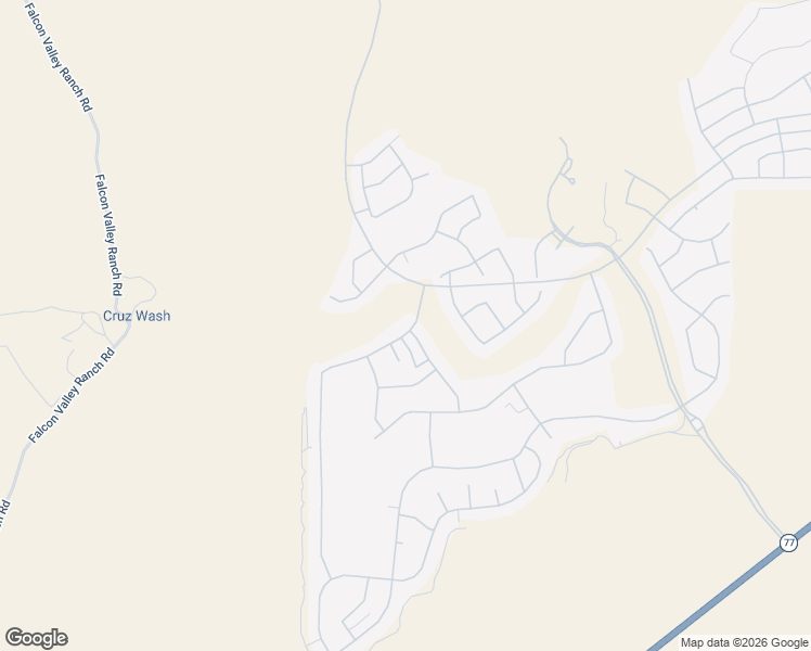 map of restaurants, bars, coffee shops, grocery stores, and more near 59916 East Arroyo Bello Drive in Oracle