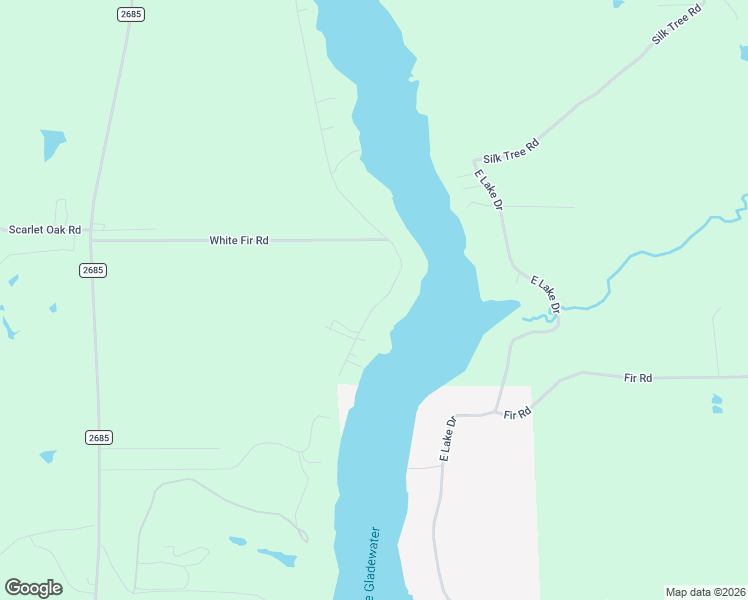 map of restaurants, bars, coffee shops, grocery stores, and more near 1170 South Lake Drive in Gladewater