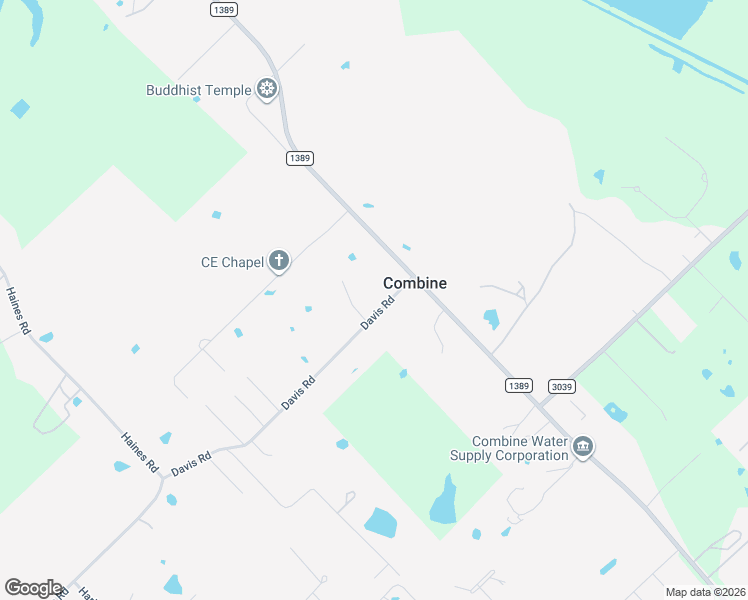 map of restaurants, bars, coffee shops, grocery stores, and more near 120 Davis Rd in Seagoville
