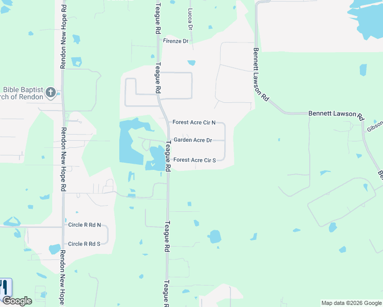 map of restaurants, bars, coffee shops, grocery stores, and more near 6223 Forest Acre Circle North in Fort Worth