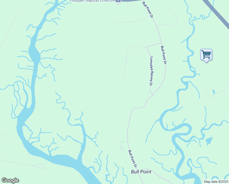 map of restaurants, bars, coffee shops, grocery stores, and more near 83 Barnaby Bluff in Seabrook