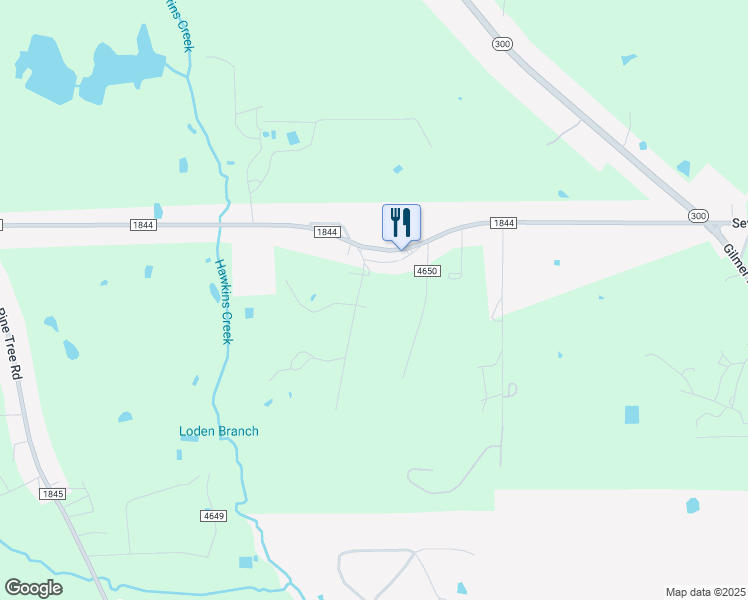 map of restaurants, bars, coffee shops, grocery stores, and more near 141 Stable Road in Gilmer