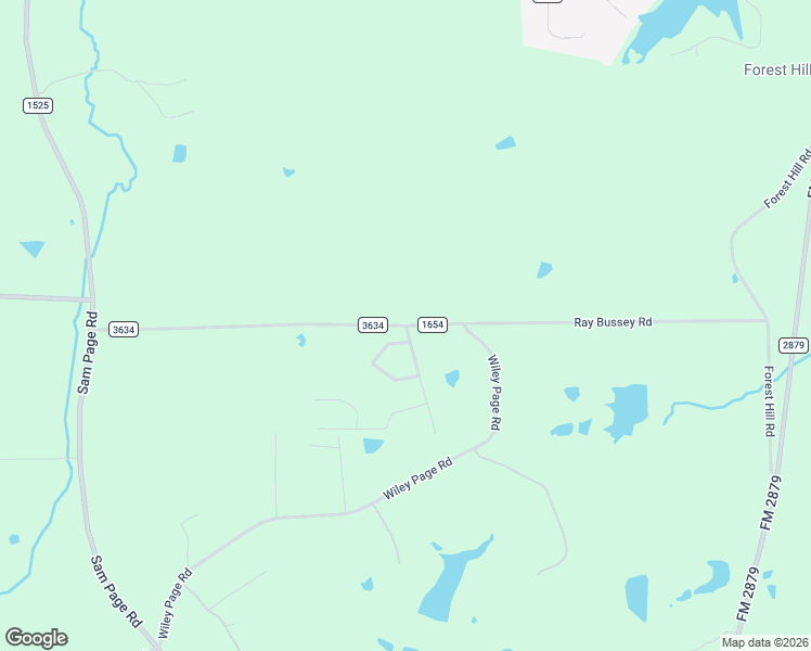 map of restaurants, bars, coffee shops, grocery stores, and more near 266 County Road 3634 in Longview