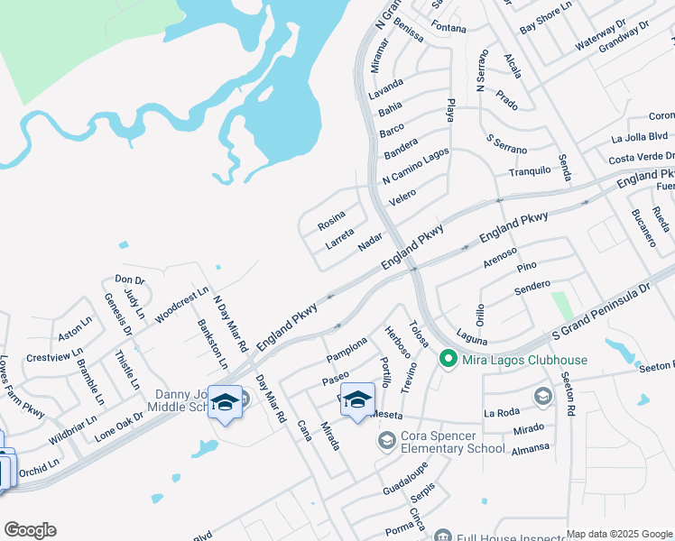 map of restaurants, bars, coffee shops, grocery stores, and more near 3055 Nadar in Grand Prairie