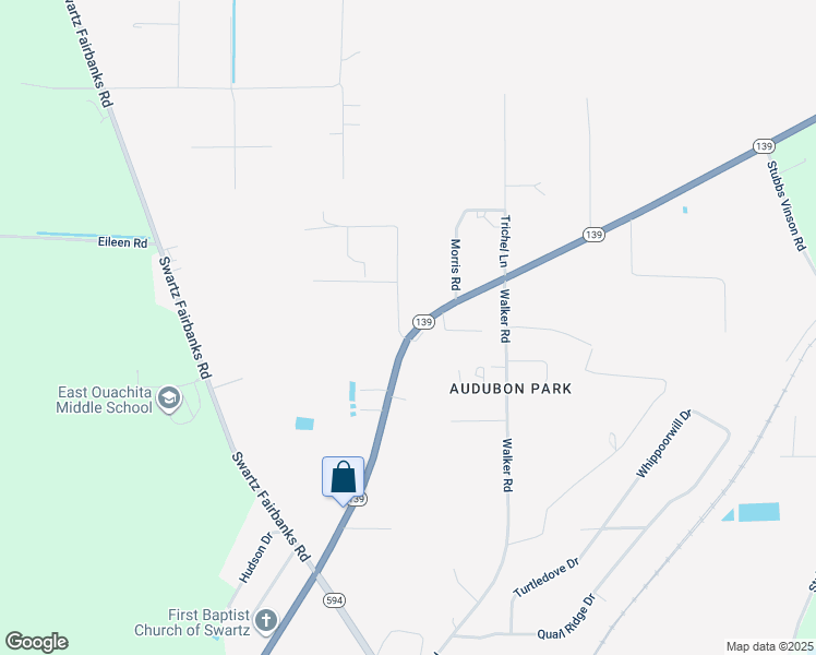 map of restaurants, bars, coffee shops, grocery stores, and more near 100 Caney Ridge Rd in Monroe