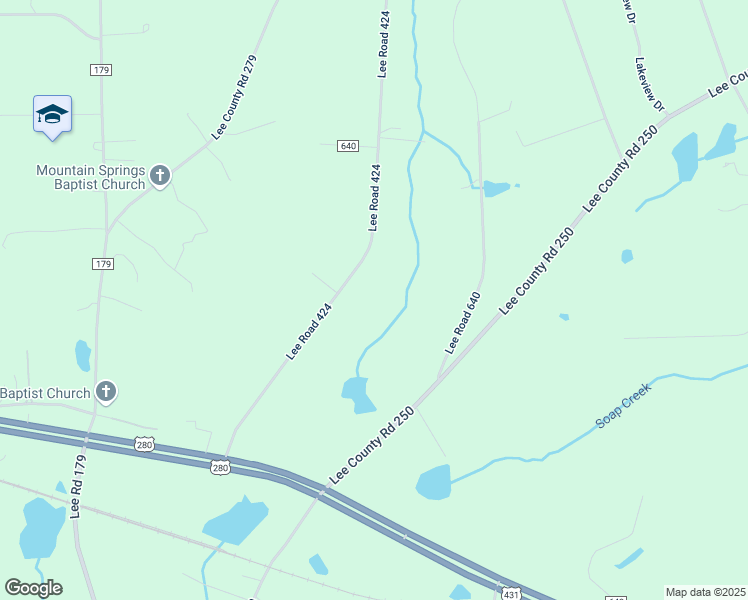 map of restaurants, bars, coffee shops, grocery stores, and more near 430 Lee Road 424 in Salem