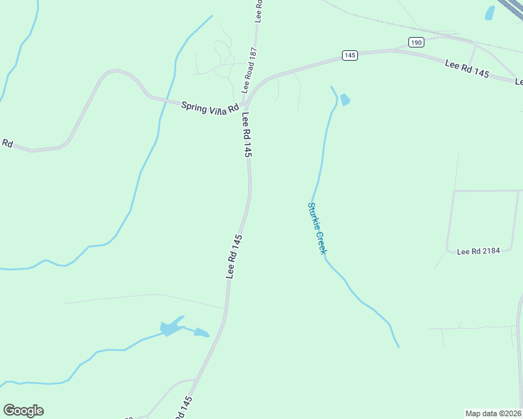 map of restaurants, bars, coffee shops, grocery stores, and more near 3540-4022 County Road 145 in Opelika