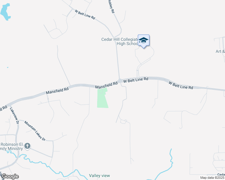 map of restaurants, bars, coffee shops, grocery stores, and more near 1500 West Belt Line Road in Cedar Hill