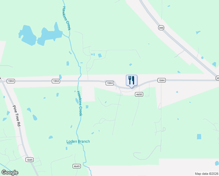 map of restaurants, bars, coffee shops, grocery stores, and more near 1917 Farm to Market Road 1844 in Gilmer