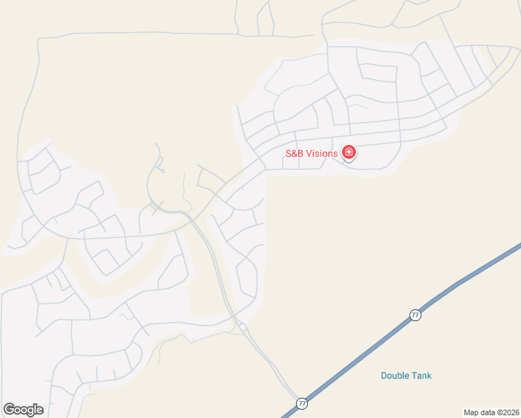 map of restaurants, bars, coffee shops, grocery stores, and more near 61045 East Angora Place in Oracle