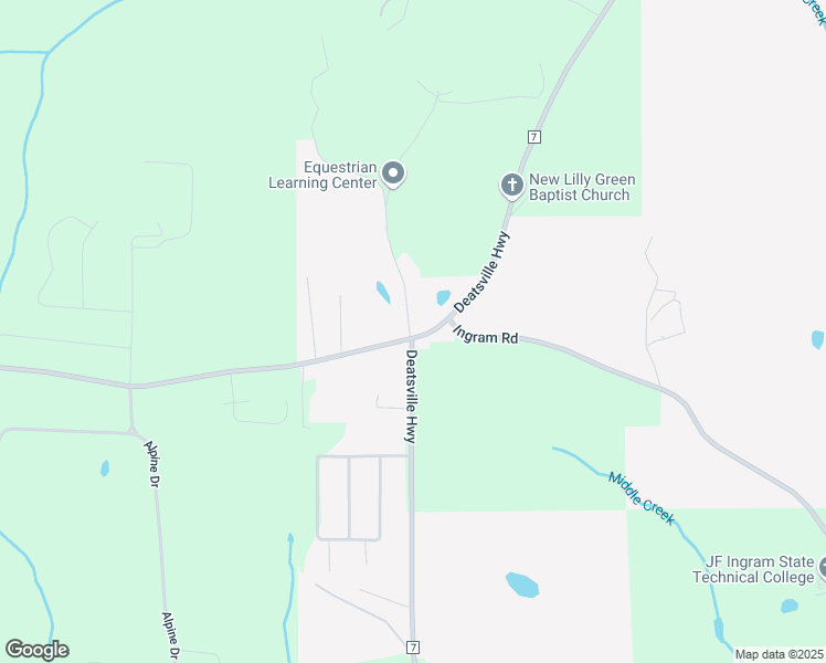 map of restaurants, bars, coffee shops, grocery stores, and more near 6063 Deatsville Highway in Deatsville