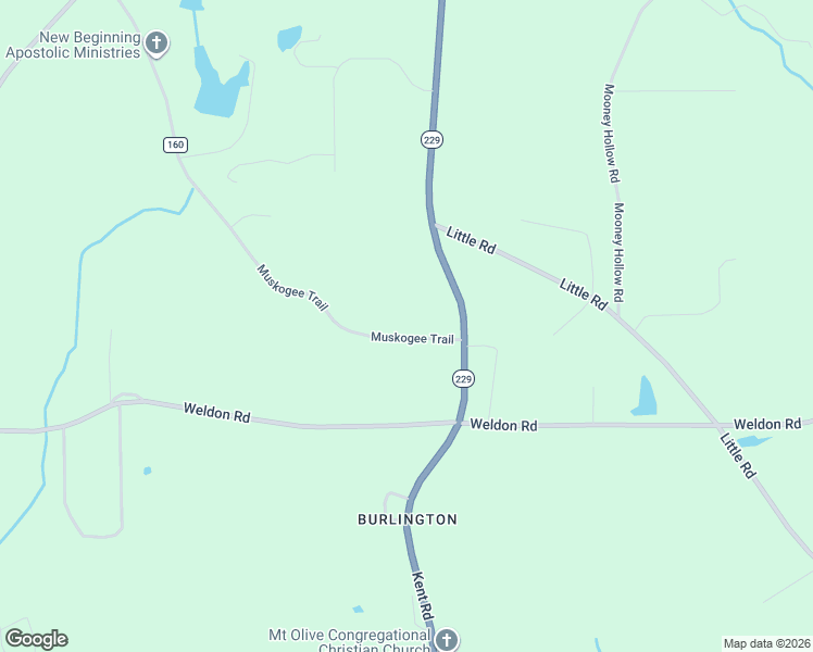map of restaurants, bars, coffee shops, grocery stores, and more near 116 Muskogee Trail in Tallassee