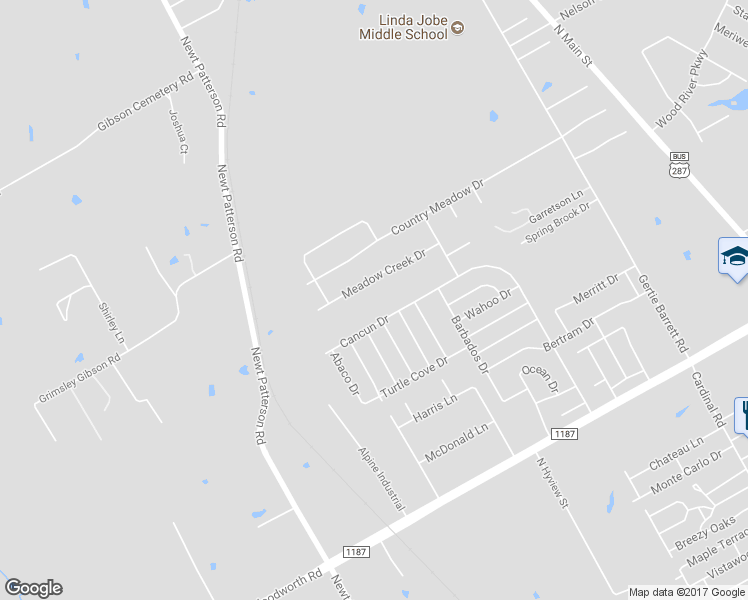 map of restaurants, bars, coffee shops, grocery stores, and more near 415 Meadow Creek Drive in Mansfield