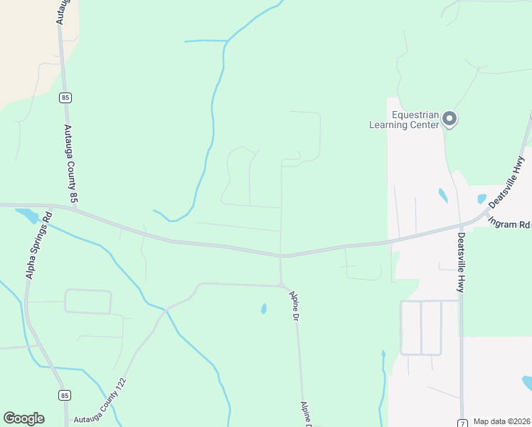 map of restaurants, bars, coffee shops, grocery stores, and more near 403 Wind Ridge Dr in Deatsville