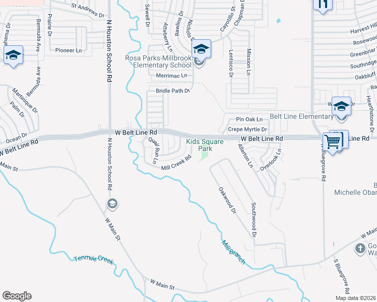 map of restaurants, bars, coffee shops, grocery stores, and more near 700 Fox Glen Road in Lancaster