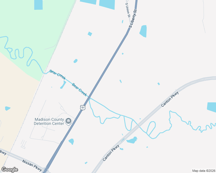 map of restaurants, bars, coffee shops, grocery stores, and more near South Liberty Street in Canton