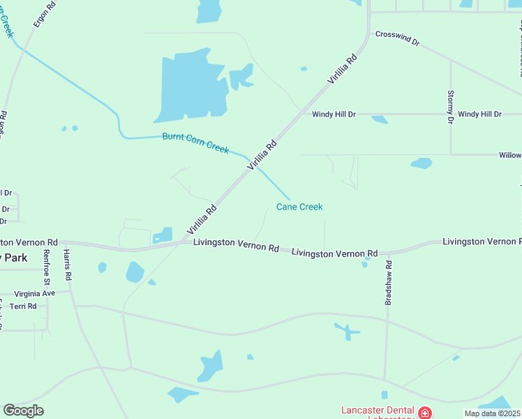 map of restaurants, bars, coffee shops, grocery stores, and more near 690 Livingston Vernon Road in Flora