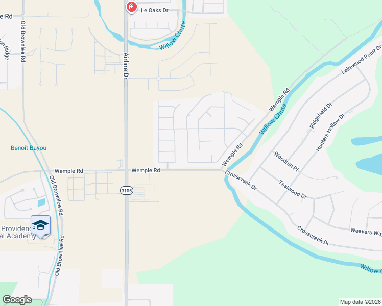 map of restaurants, bars, coffee shops, grocery stores, and more near 6008 Kateland Drive in Bossier City