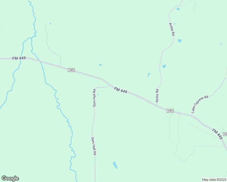 map of restaurants, bars, coffee shops, grocery stores, and more near 11997 FM 449 in Hallsville