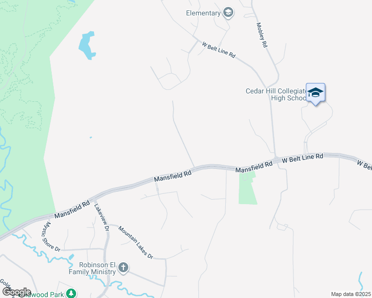 map of restaurants, bars, coffee shops, grocery stores, and more near in Cedar Hill