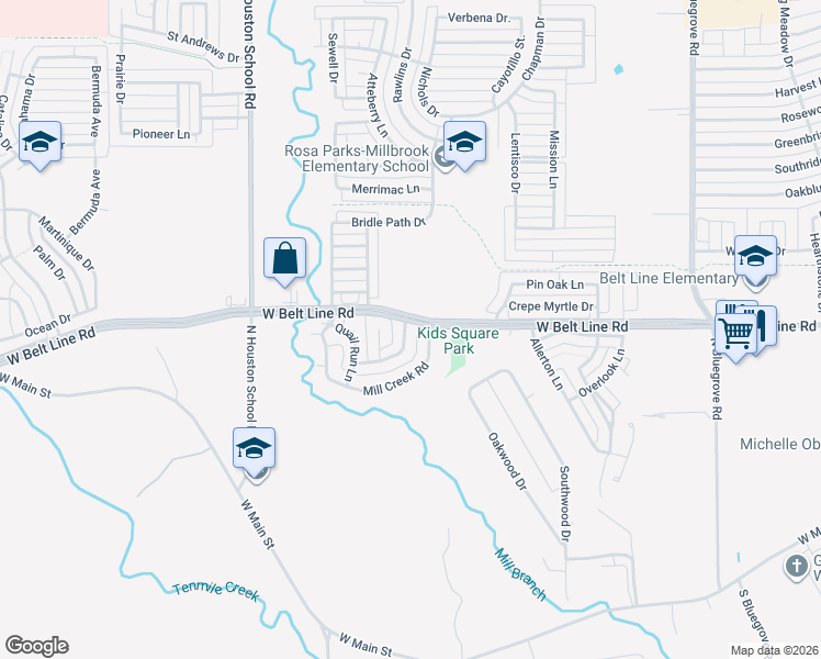 map of restaurants, bars, coffee shops, grocery stores, and more near 700 Fox Glen Road in Lancaster