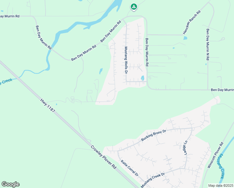 map of restaurants, bars, coffee shops, grocery stores, and more near 6132 Bear Creek Drive East in Fort Worth