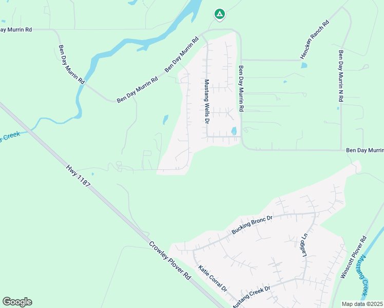 map of restaurants, bars, coffee shops, grocery stores, and more near 6132 Bear Creek Drive East in Fort Worth
