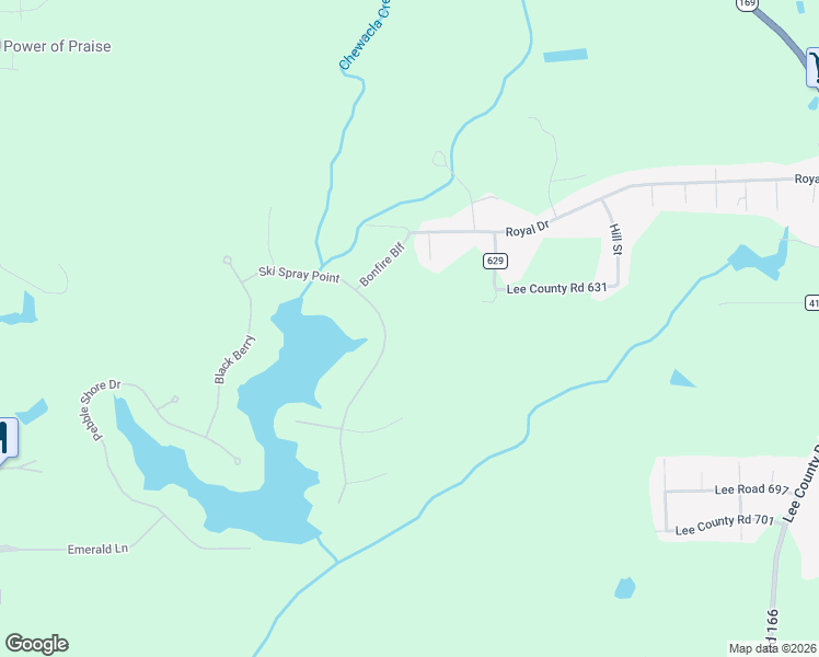map of restaurants, bars, coffee shops, grocery stores, and more near 191 Lee Road 0629 in Opelika