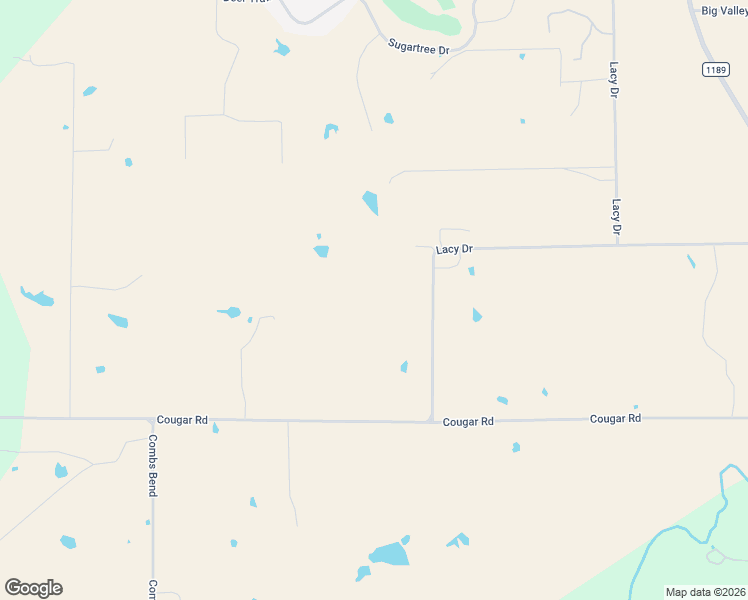 map of restaurants, bars, coffee shops, grocery stores, and more near 1338-1344 Lacy Drive in Lipan