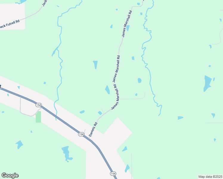map of restaurants, bars, coffee shops, grocery stores, and more near James Marshall Road in Marshall
