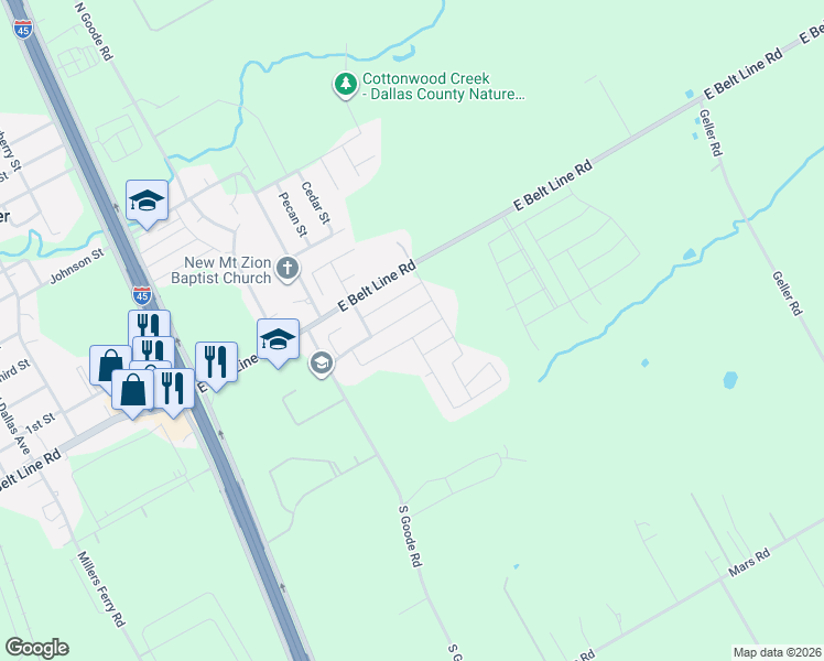 map of restaurants, bars, coffee shops, grocery stores, and more near 274 Green Meadows Road in Wilmer
