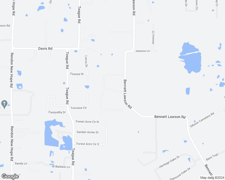 map of restaurants, bars, coffee shops, grocery stores, and more near Rendon Estates Lane in Mansfield