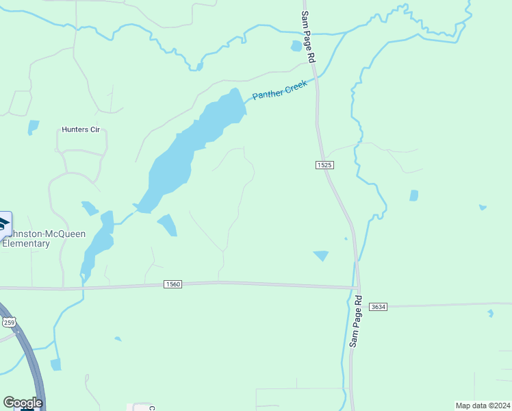 map of restaurants, bars, coffee shops, grocery stores, and more near 6 Bar Chase Trail in Longview