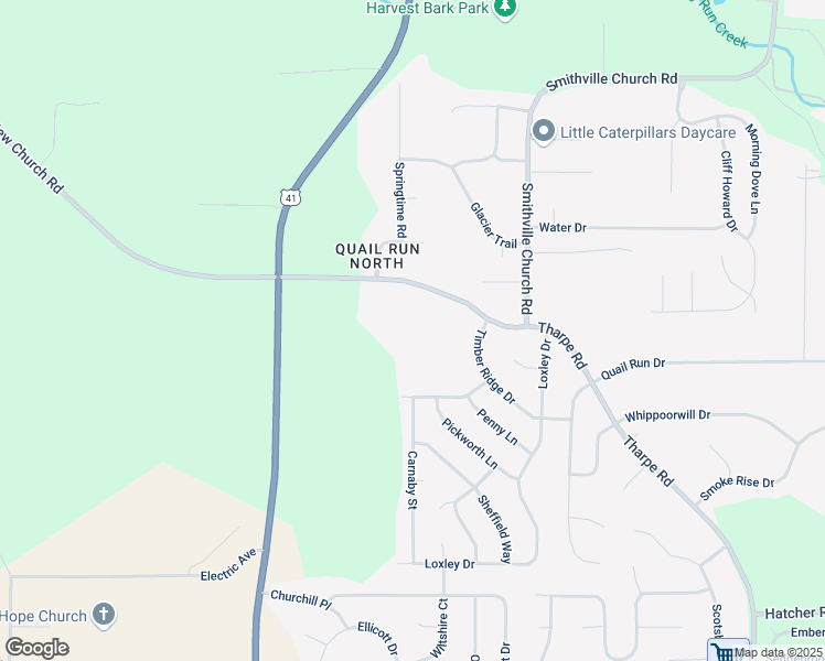 map of restaurants, bars, coffee shops, grocery stores, and more near 200 Crestview Church Road in Warner Robins