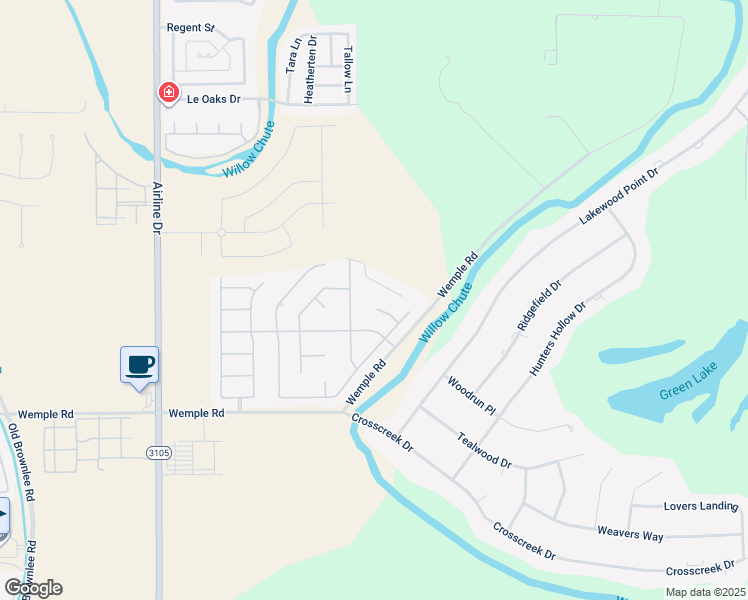 map of restaurants, bars, coffee shops, grocery stores, and more near 1210 Pontchartrain in Bossier City